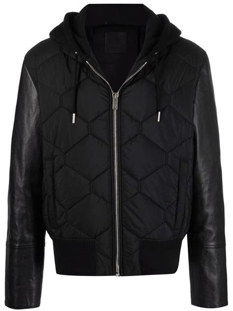 givenchy padded jacket|givenchy denim jacket.